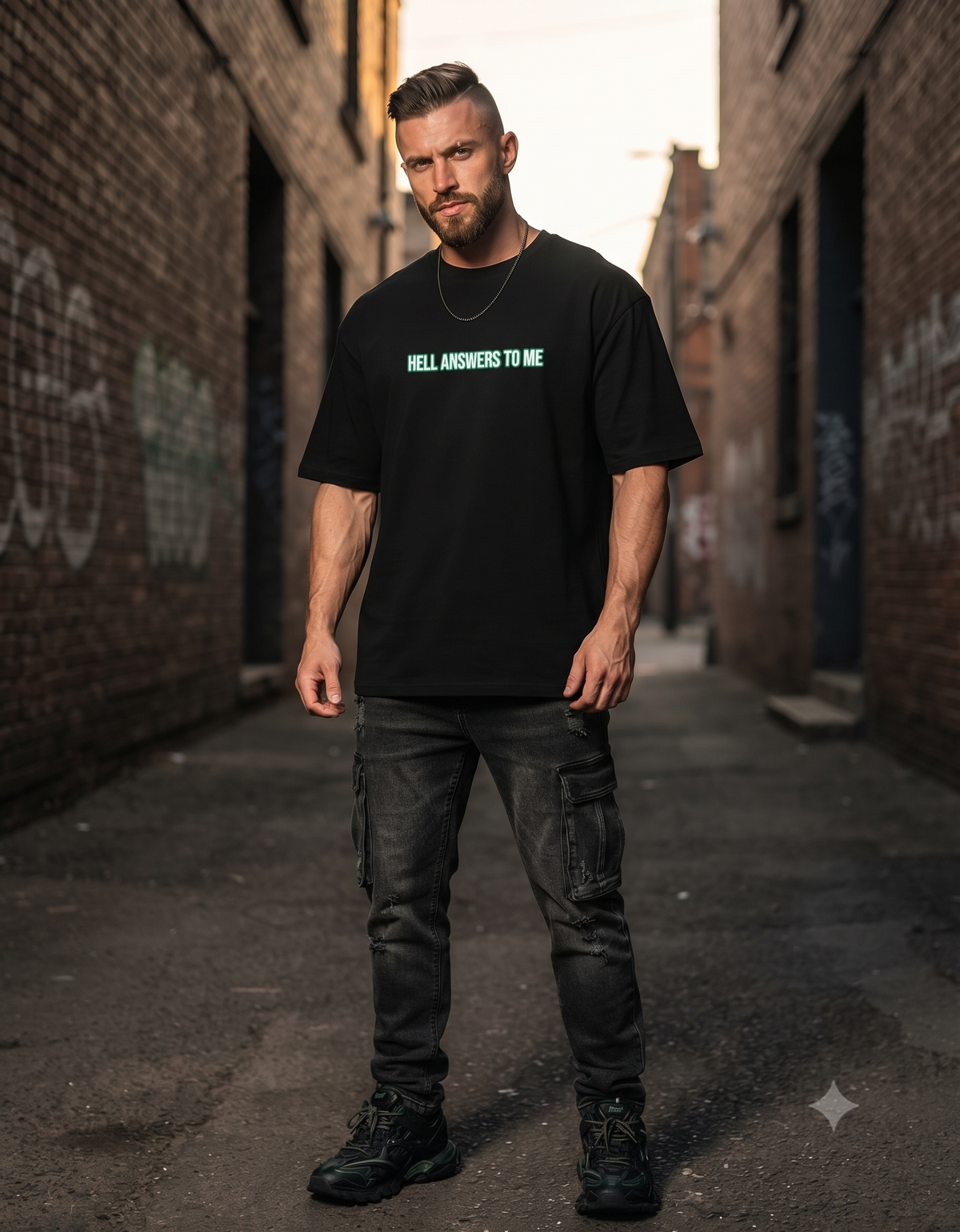 Doomsday-Hell Answers to me oversized T-Shirt